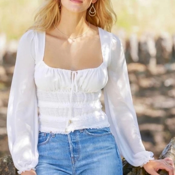 Free People Tops - NWOT Free People 90's Lolita Top SIZE M